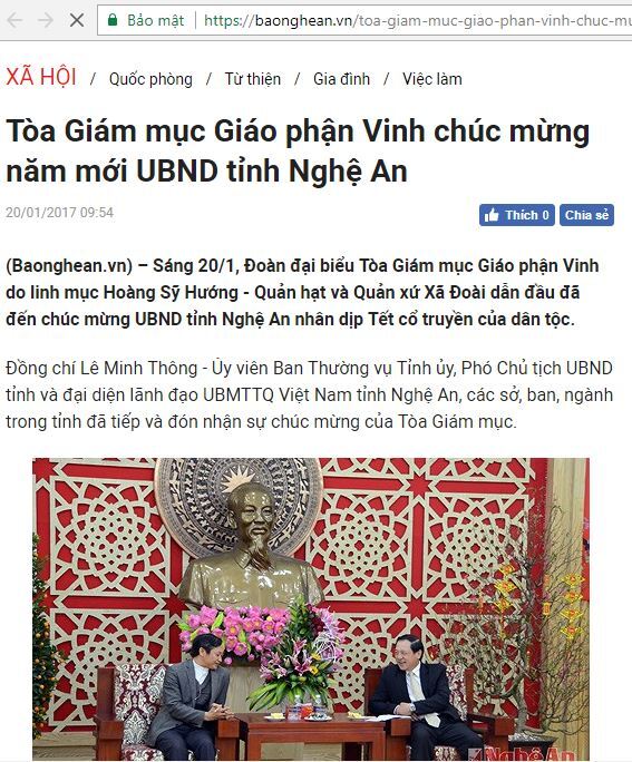 Tân Giám mục Giáo phận Vinh: Một việc làm nhỏ mang lại hy vọng lớn về sự đổi thay tốt đẹp!