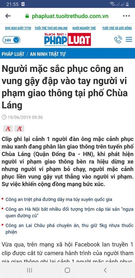 Tất cả quỳ lạy anh phóng viên nào!