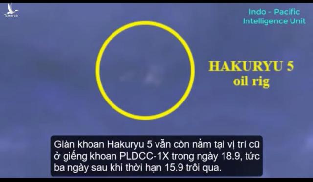 Tàu Khánh Hòa lao tới chặn đầu tàu hải cảnh Trung Quốc ngoài Đá chữ thập