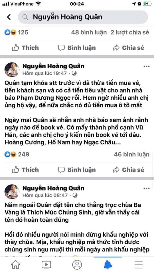 Tên phản động Nguyễn Hoàng Quân và cái gọi là 