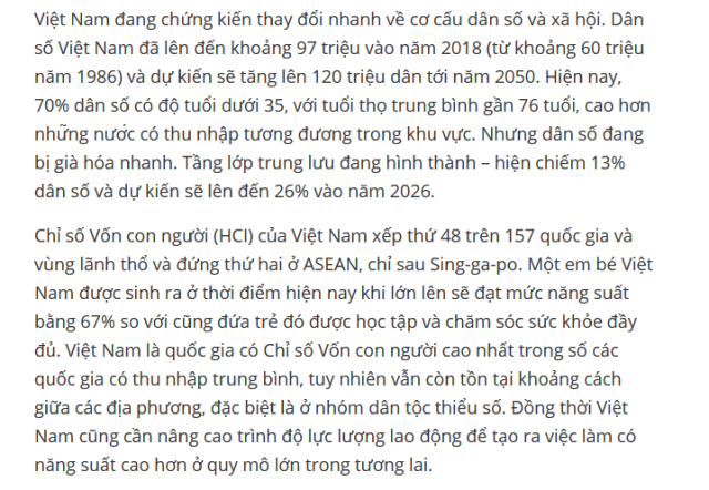 Thành tựu phát triển của Việt Nam: chống Cộng nói một đằng, World Bank nói một nẻo