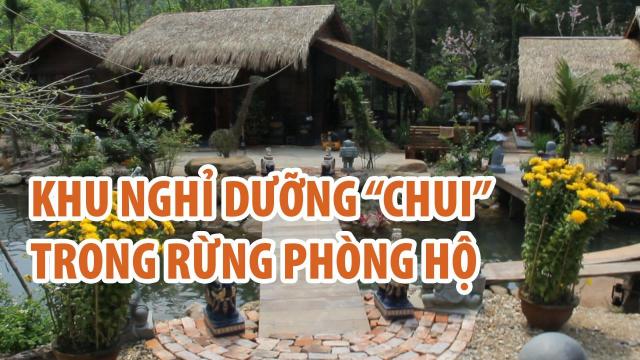 Tháo dỡ khu nghỉ dưỡng 'chui' trong rừng phòng hộ ở Quảng Nam