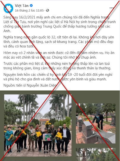 “Thắp hương tưởng niệm” hay mượn cớ để chống phá?