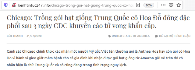 Thấy gì khi các chiến sĩ dân chửi ồ ạt share tin đồn về “hạt giống Trung Quốc nhiễm nCoV”?