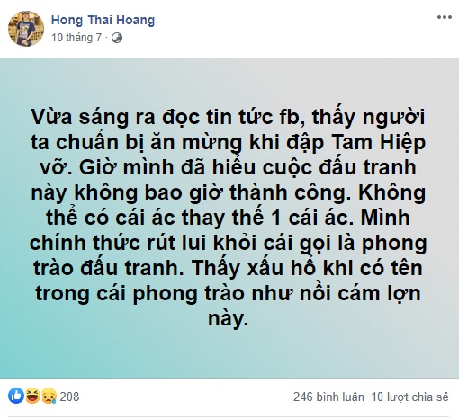 Thấy gì sau các tuyên bố tạm dừng hoạt động “đấu tranh” của mấy nhà dân chủ cộm cán?