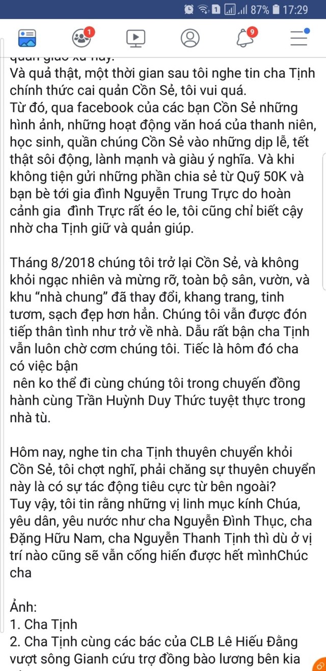 Thấy gì từ 