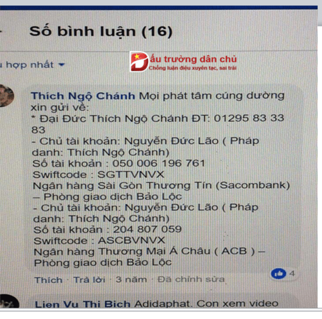 Thích Ngộ Chánh lộ nguyên hình là một con quỷ 'dâm dục' biến thái và 'lừa đảo' kiếm tiền