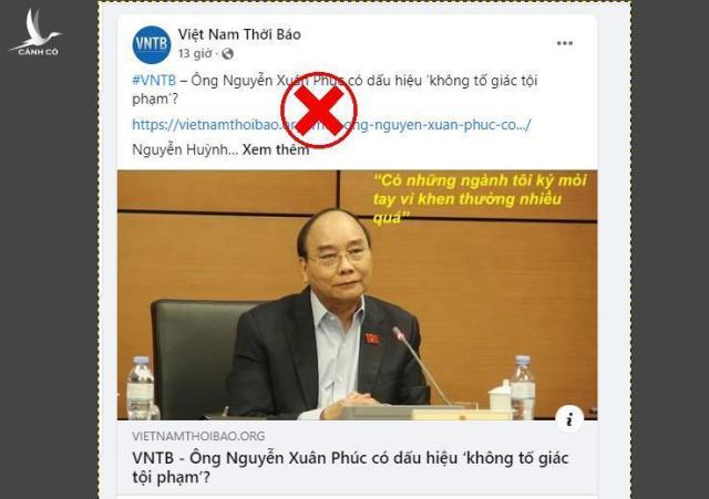 Thôi ngay trò xuyên tạc phát biểu của Chủ tịch nước Nguyễn Xuân Phúc