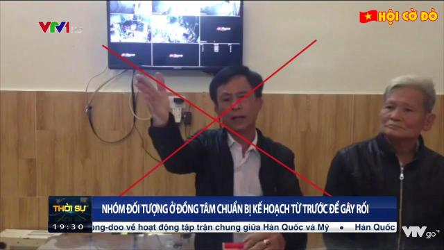 Thời sự VTV1: Nhóm đối tượng ở xã Đồng Tâm đã chuẩn bị kế hoạch từ trước để gây rối