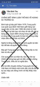 Thông não cho nhà “dân chủ” cuội Trần Đình Thu