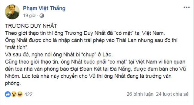 Thông tin mới nnất về 