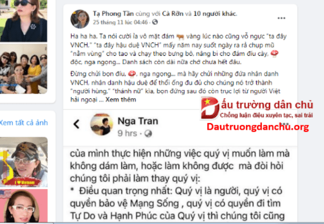 Thủ đoạn 'ăn tiền' từ hải ngoại cho nhà đấu tranh dân chủ mà Tạ Phong Tần sẽ công khai ?