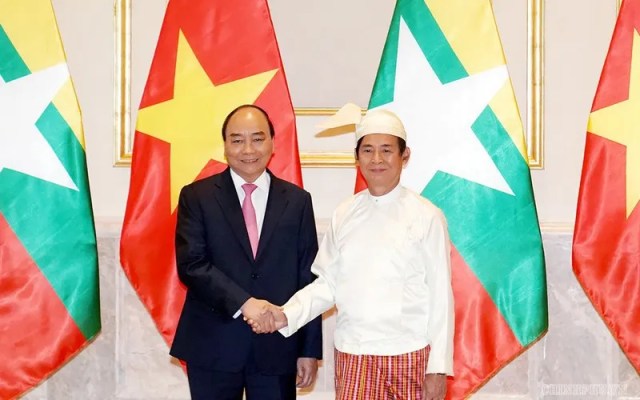 Thư mừng kỷ niệm 45 năm quan hệ Việt Nam-Myanmar