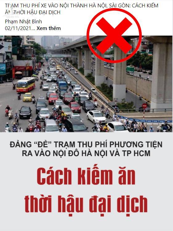 Thu phí phương tiện vào nội đô: Có gì mà chống phá?