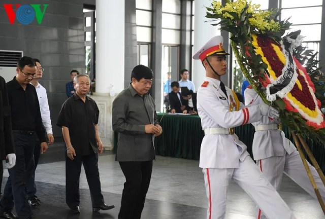 Thủ tướng, Chủ tịch Quốc hội cùng lãnh đạo Đảng, Nhà nước dự lễ tang ông Vũ Mão