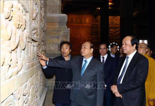 Thủ tướng kiểm tra công tác chuẩn bị Đại lễ Vesak 2019