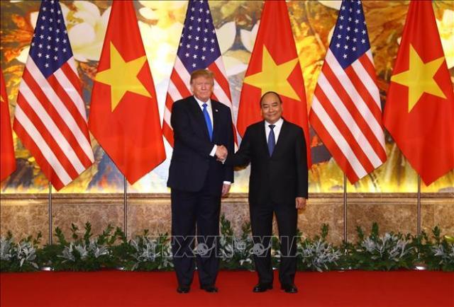 Thủ tướng Nguyễn Xuân Phúc hội kiến Tổng thống Mỹ Donald Trump