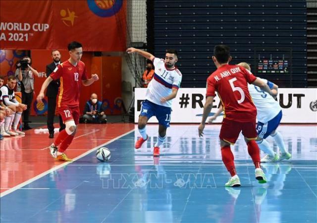 Thua Nga sát nút, tuyển futsal Việt Nam ngẩng cao đầu chia tay World Cup