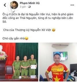 Thực hư thông tin Thượng uý ném xúc xích vào nhân viên là con Phó giám đốc CA Thái Nguyên