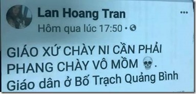 Thực hư việc cô giáo Trần Thị Hoàng Lan bị xử lý vì phản đối linh mục Đặng Hữu Nam?