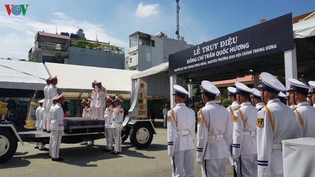 Tiễn đưa nhà tình báo tài ba Trần Quốc Hương về nơi an nghỉ cuối cùng