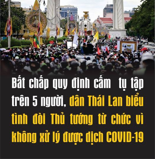 “Tiêu chuẩn kép” của Việt tân và zân chủ trong kêu gọi dân biểu tình vì CoVid - 19