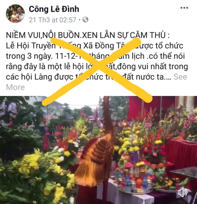 Tổ đồng thuận bị tẩy chay tại hội làng truyền thống năm 2019!