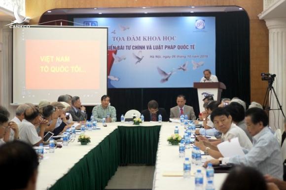 Tọa đàm khoa học “Vùng biển Bãi Tư Chính và Luật pháp quốc tế”