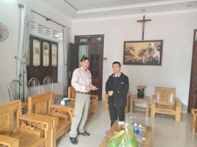 Toà GM GP Vinh, Trường Đại chủng viện Vinh, linh mục Nguyễn Văn Hiểu, linh mục Đoàn Văn Huy ủng hộ tiền phòng, chống dịch Covid