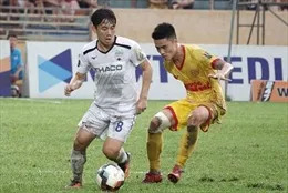 Tổng hợp vòng 9 V-League: Hoàng Anh Gia Lai tiếp tục thăng hoa