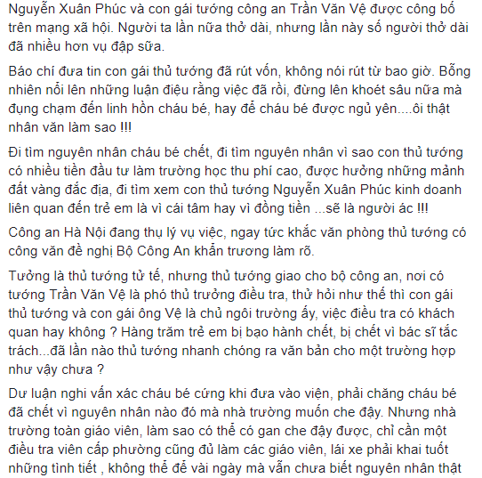 TP.HCM: Có giáo viên chia sẻ, tán phát nhiều bài viết phản động