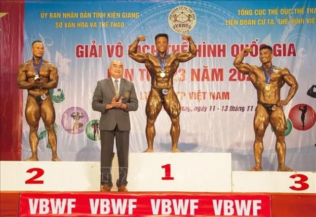 TP Hồ Chí Minh giành ngôi Nhất toàn đoàn Giải Vô địch Thể hình quốc gia lần thứ 23