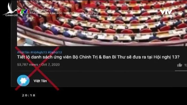 Tràn lan tin xuyên tạc về nhân sự, phá hoại Đại hội XIII