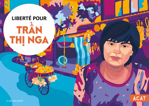 Trần Thị Nga nhận “giải thưởng nhân quyền”: trò hể nhảm nhí và lố bịch của ACAT-FRANCE