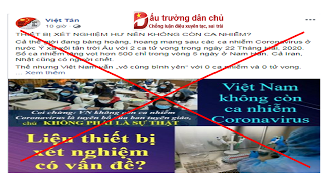 Trang facebook Việt tân ‘trơ tráo’ đến thế là cùng!