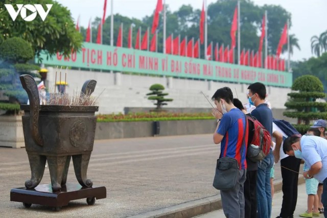 Trang nghiêm lễ chào cờ trên Quảng trường Ba Đình ngày Quốc khánh 2/9