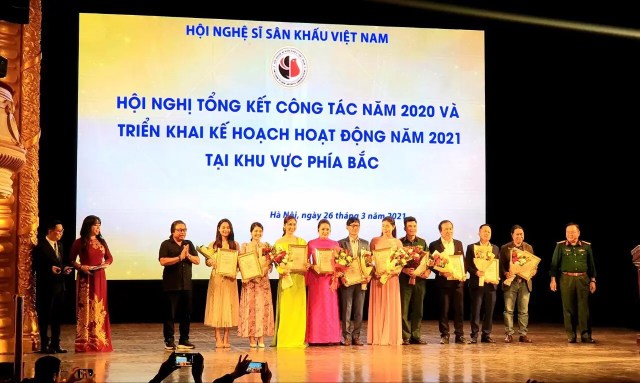 Trao Giải thưởng Sân khấu năm 2020 cho các cá nhân, tập thể xuất sắc   