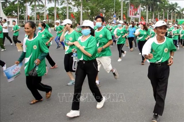 Trên 5.000 người hưởng ứng Ngày chạy Olympic - Vì sức khỏe toàn dân tỉnh Quảng Nam