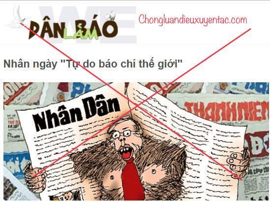 Trò hề “bảng xếp hạng tự do báo chí” – “điệp khúc” xuyên tạc chống phá đã cũ