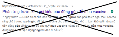 Trò hề của đám rận chủ khi xuyên tạc về Quỹ vắc xin phòng dịch Covid-19