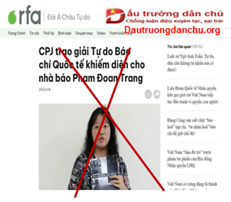 Trò hề của tổ chức CPJ