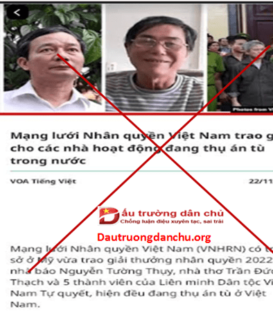 Trò hề giải thưởng nhân quyền