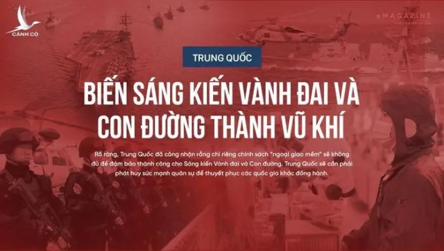 Trung Quốc biến Sáng kiến Vành đai và Con đường thành vũ khí