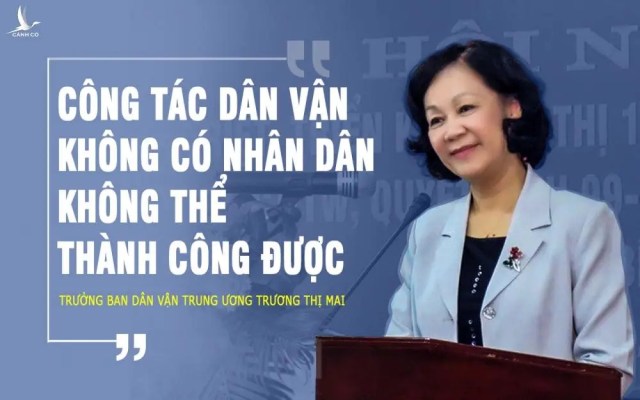 Trưởng ban dân vận hết lòng vì dân