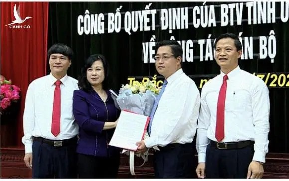 Trưởng Ban tổ chức nói gì về việc bổ nhiệm con trai Bí thư tỉnh ủy Bắc Ninh