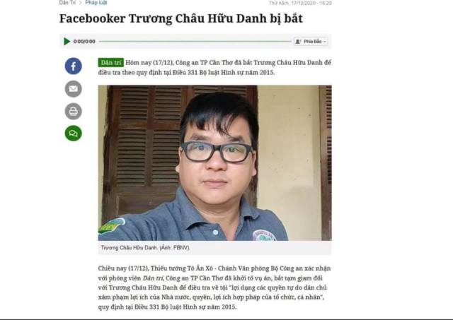 Trương Châu Hữu Danh bị bắt...