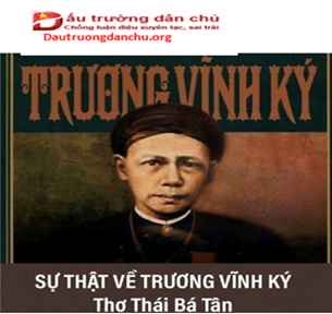 Trương Vĩnh Ký không phải người yêu nước