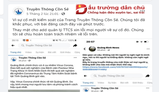 'Truyền thông Cồn Sẻ' cần rút ra bài học sau sự cố tin giả