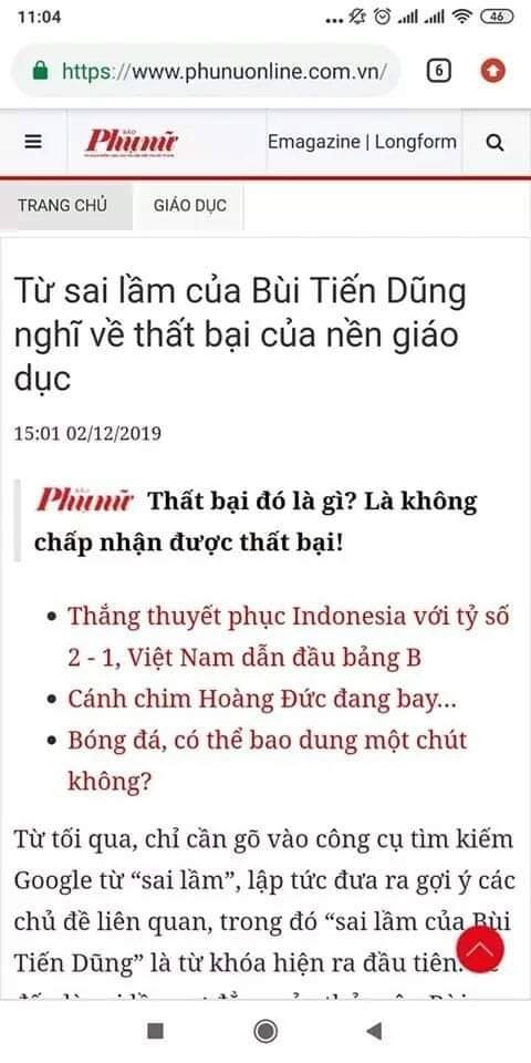 Từ cái tiêu đề, nghĩ về thất bại của nền báo chí nước nhà