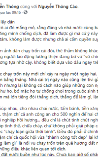 Đừng giả nhân giả nghĩa, hãy sống cho tử tế mà làm người, anh Nguyễn Thông ạ